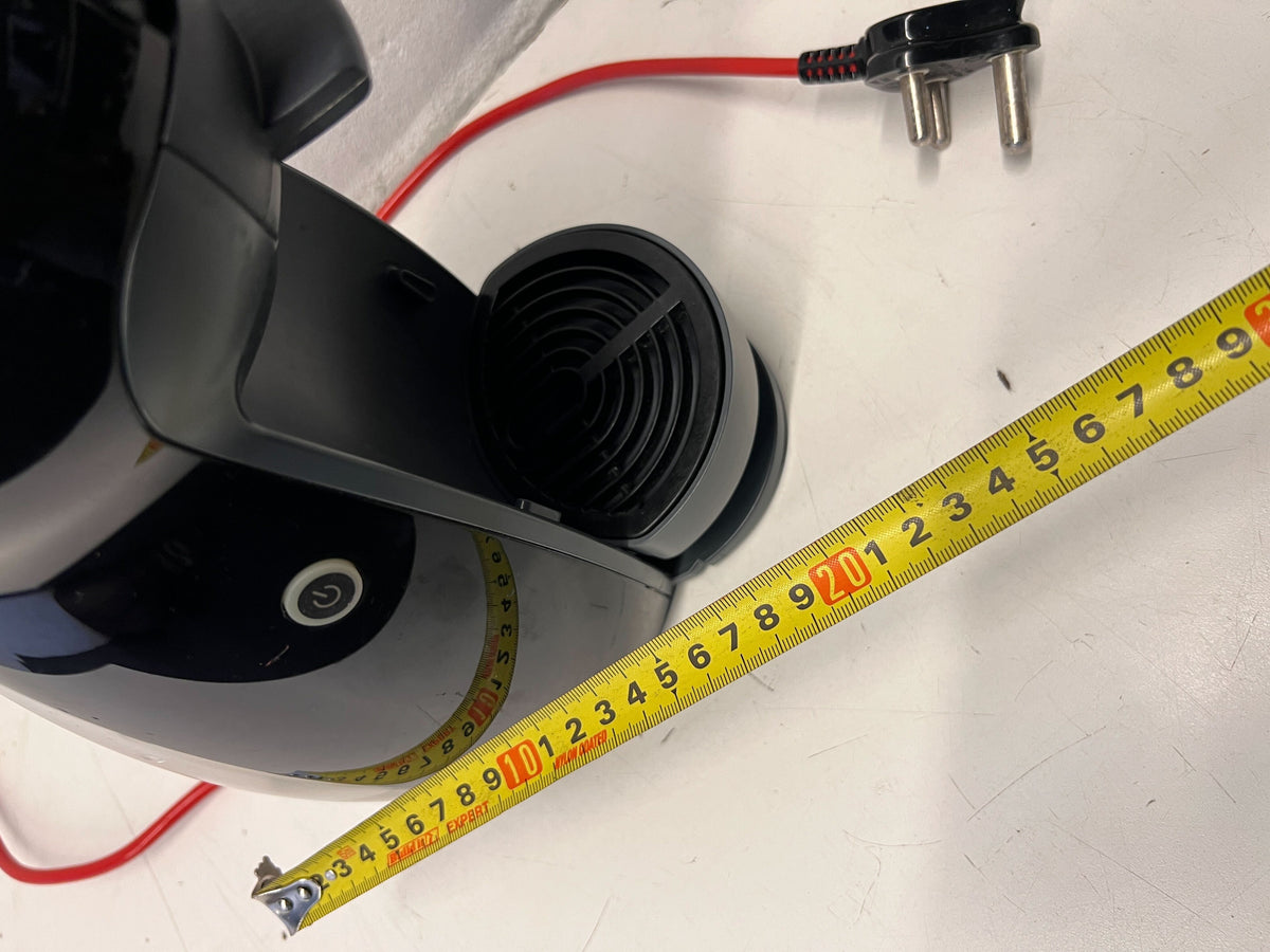 Compact Black and Silver Coffee Machine – Minor Wear