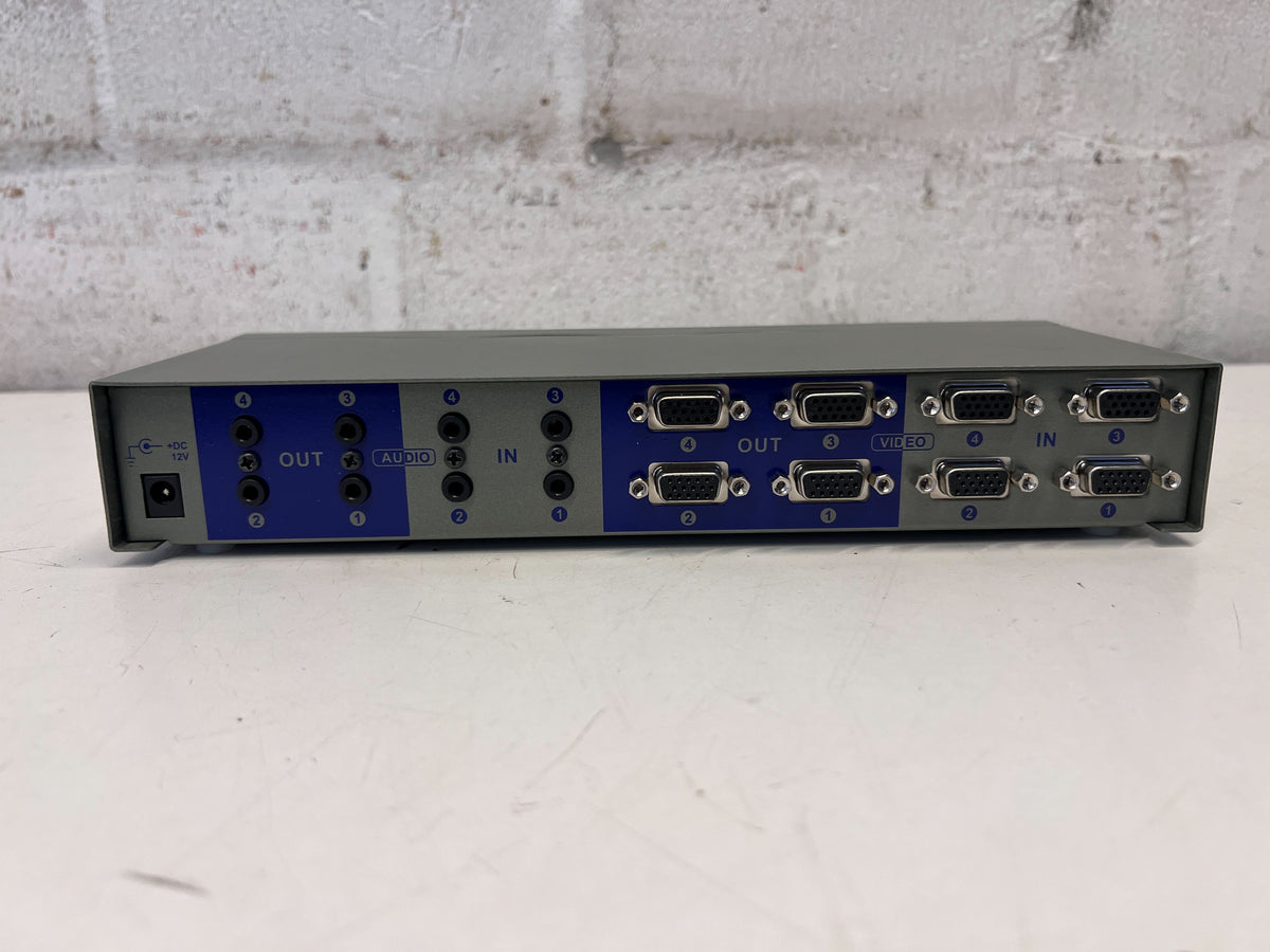 Smart View VAX-8404F 4×4 Video & Audio Matrix Switcher