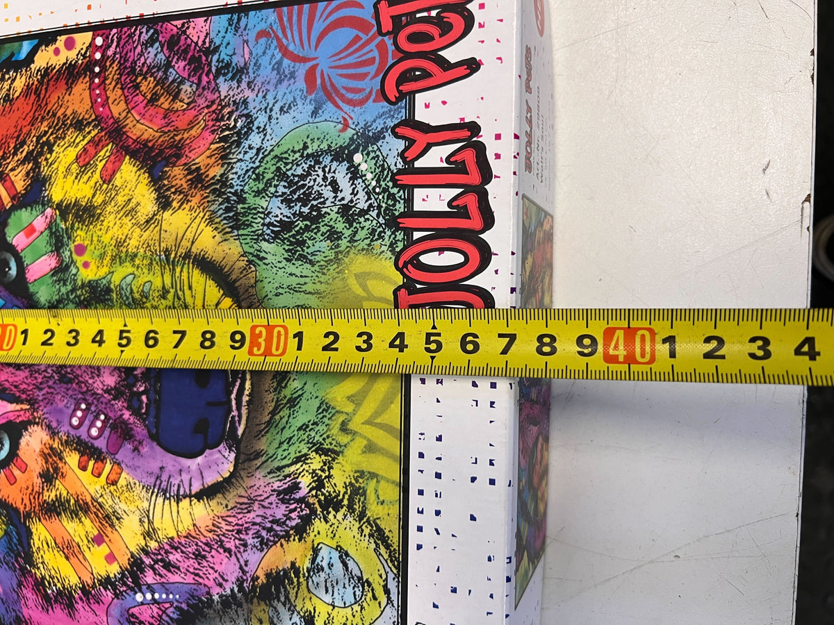 Colorful 1000-Piece Wolf Puzzle by Heye - Minor Box Wear