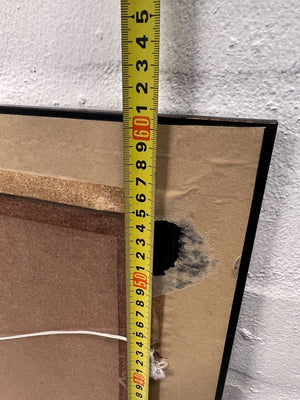 Elegant Brown Framed Picture Frame with Intricate Detailing - 2ndhandwarehouse.com