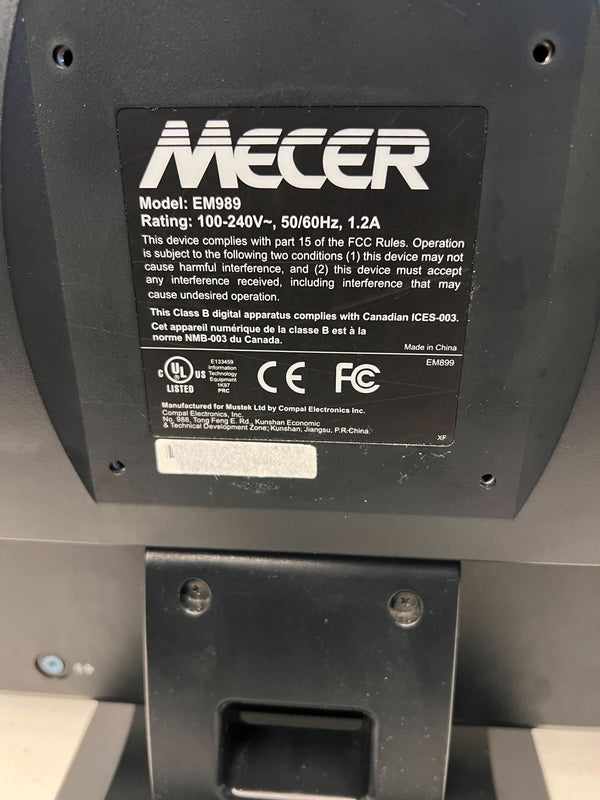Mecer 19-Inch LCD Monitor – Silver | 2ndhandwarehouse.com
