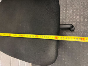 Ergonomic Black Office Chair with Smooth Rolling Wheels