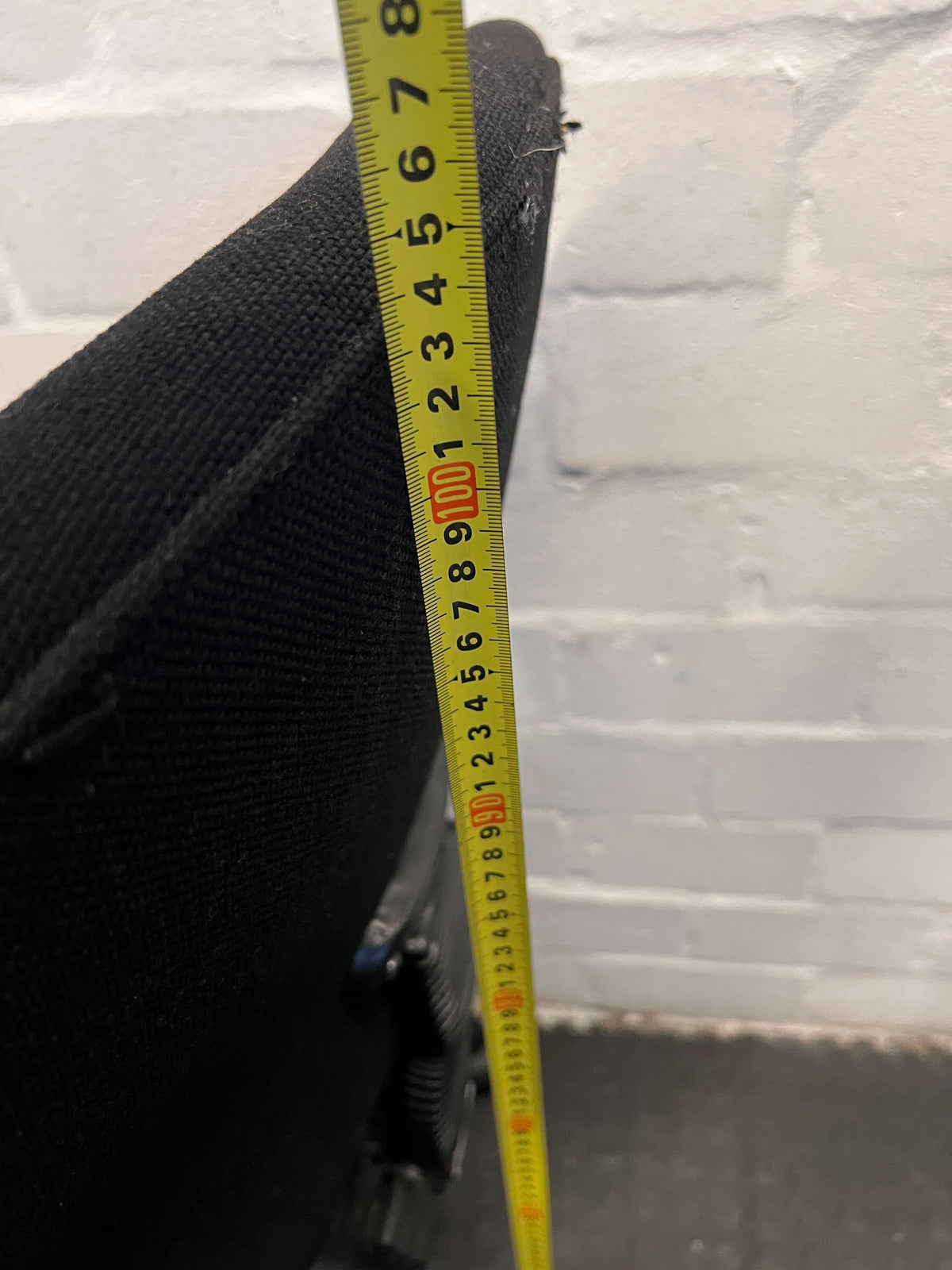 Ergonomic Black Office Chair with Smooth Rolling Wheels