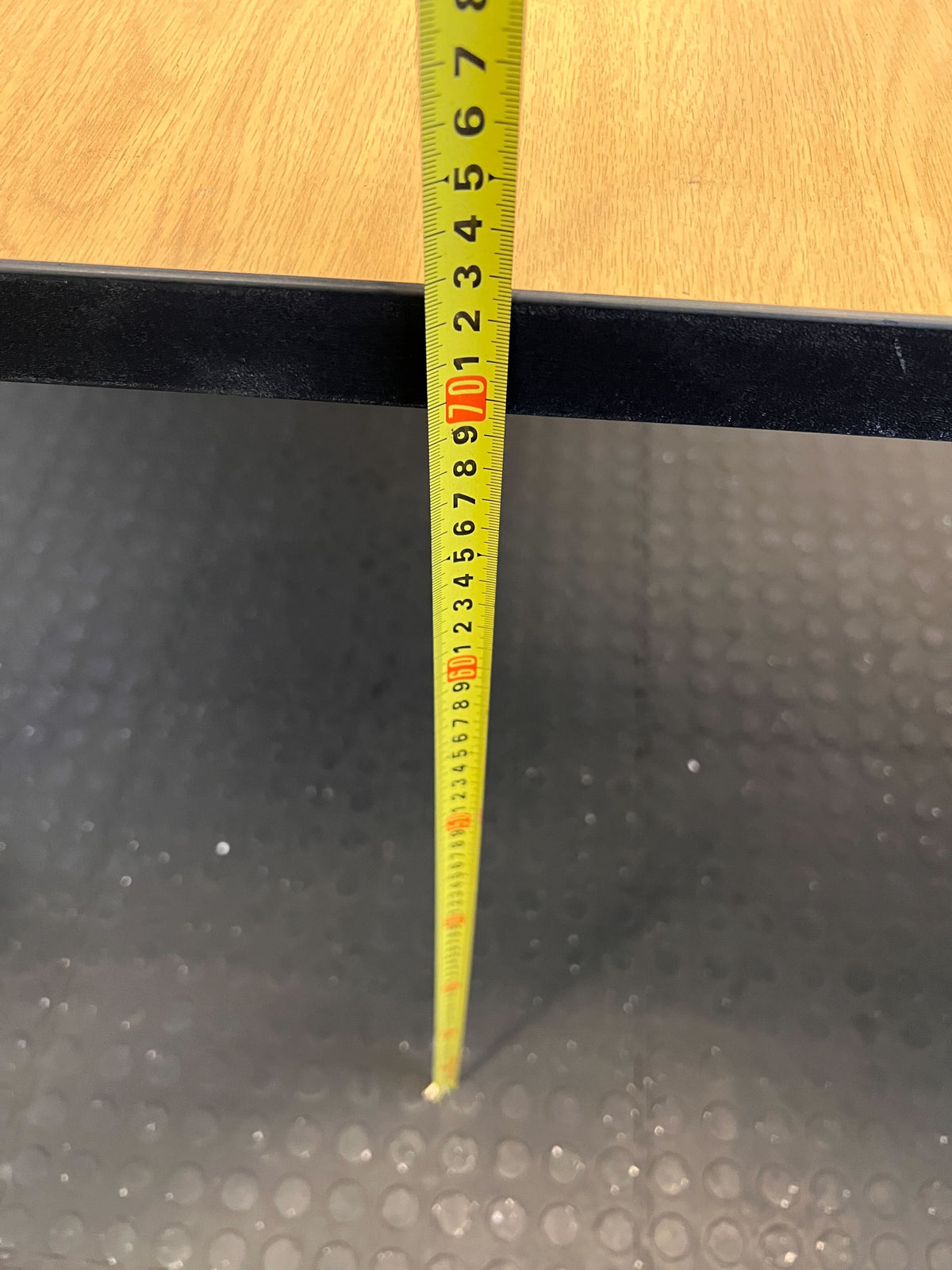 Modern L-Shaped Office Desk with Oak Finish and Drawer - REDUCED - PRICE DROP