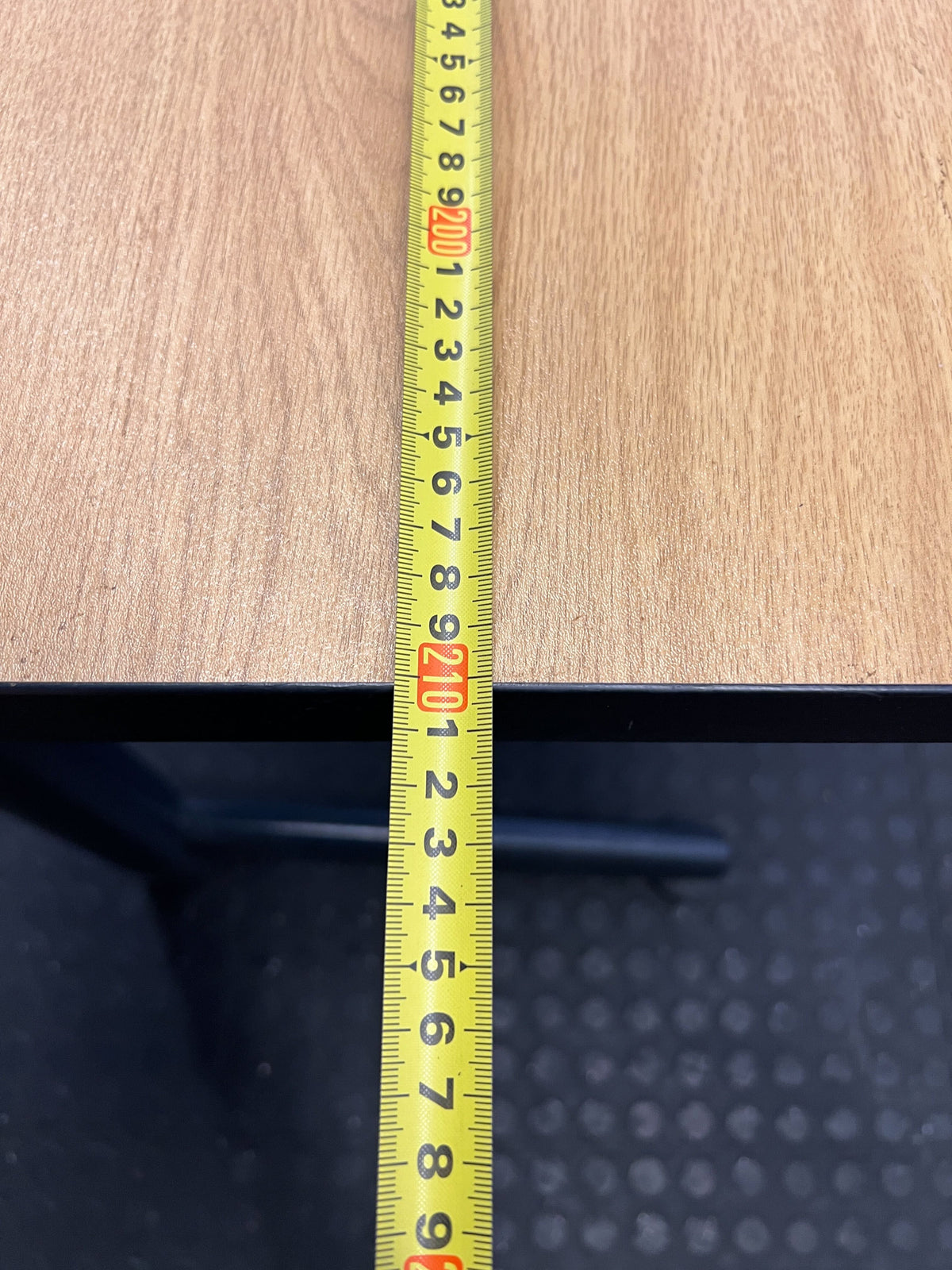 Modern L-Shaped Office Desk with Oak Finish and Drawer - REDUCED - PRICE DROP