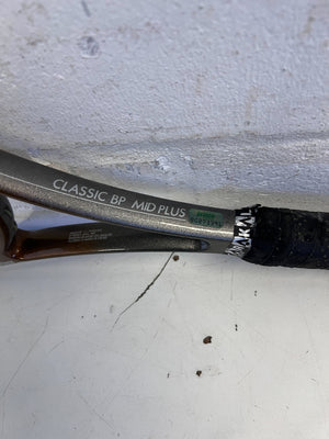 Tennis Racket - Yellow Strings