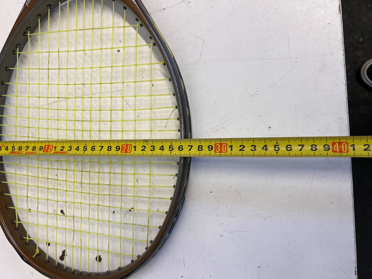 Tennis Racket - Yellow Strings