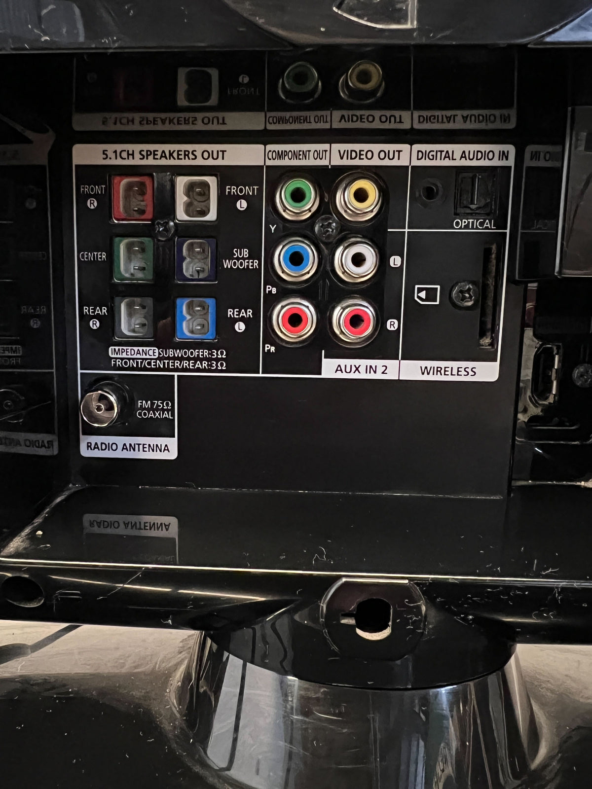 Samsung Home Theater System with Wireless Soundbar & Speakers- Not In Working Condition