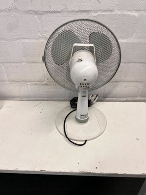 Vintage Gray Table Fan -Is Not In Working Condition