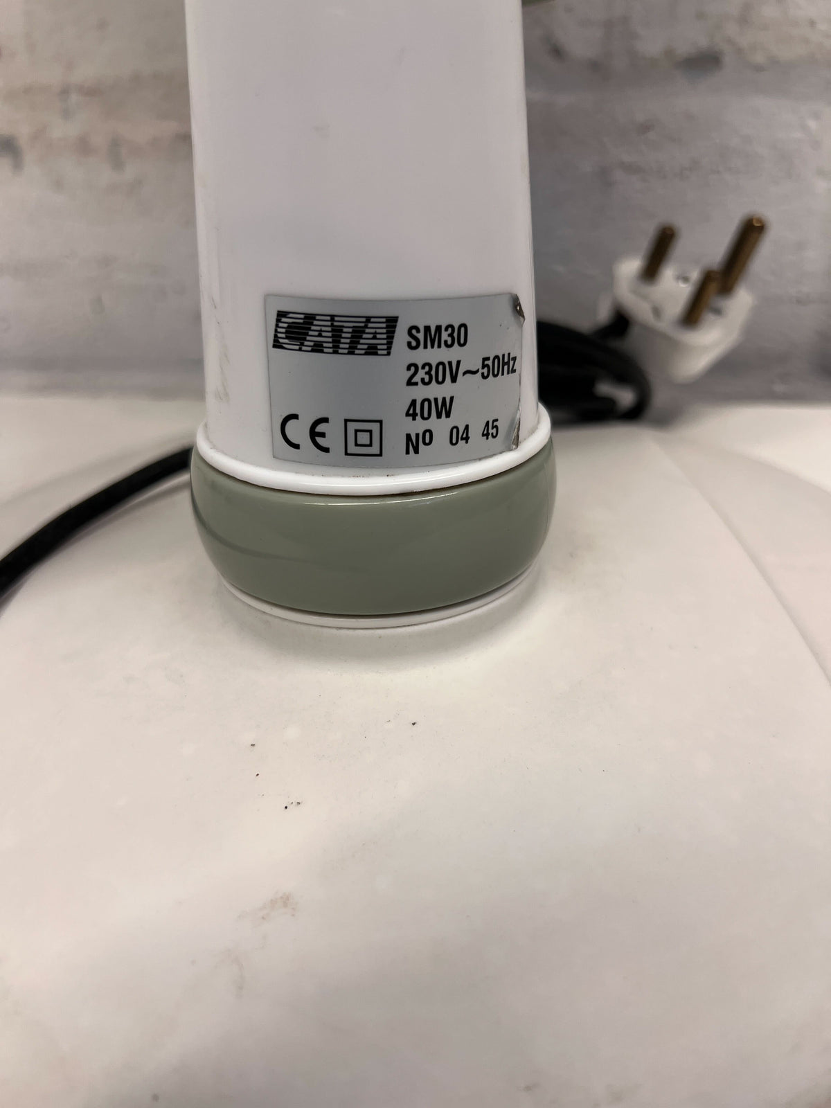 Vintage Gray Table Fan -Is Not In Working Condition