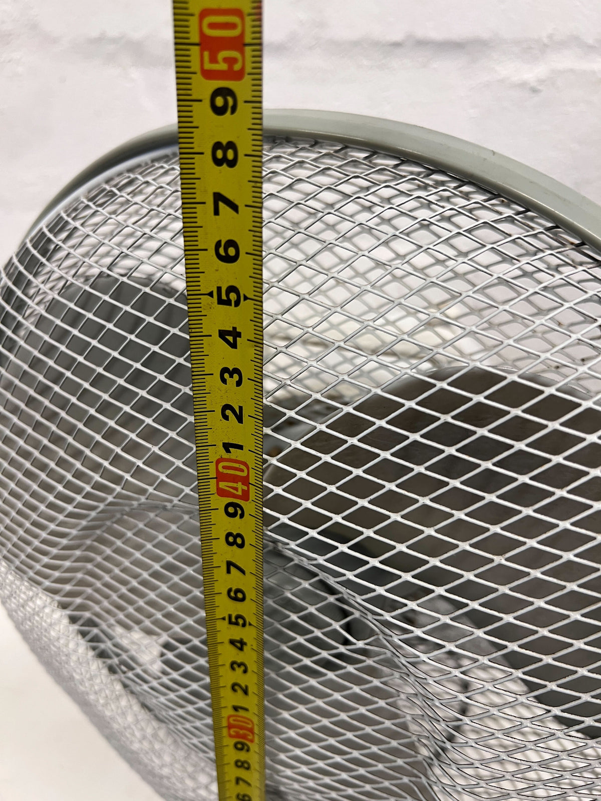 Vintage Gray Table Fan -Is Not In Working Condition