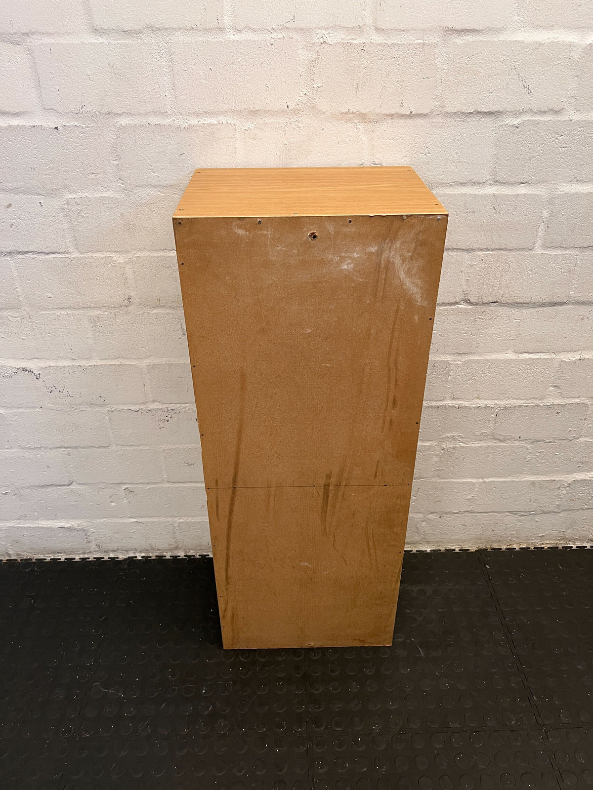 Stylish Oak Wood Open Shelf Unit - Minimalist Storage Solution - REDUCED