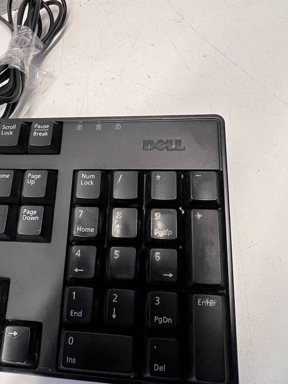 Dell USB Keyboard - Black, Full-Size, Excellent Condition