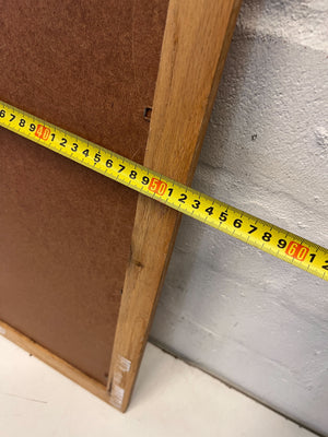 Classic Wooden Framed Wall Mirror – Slight Wear & Tear 68 x 52cm