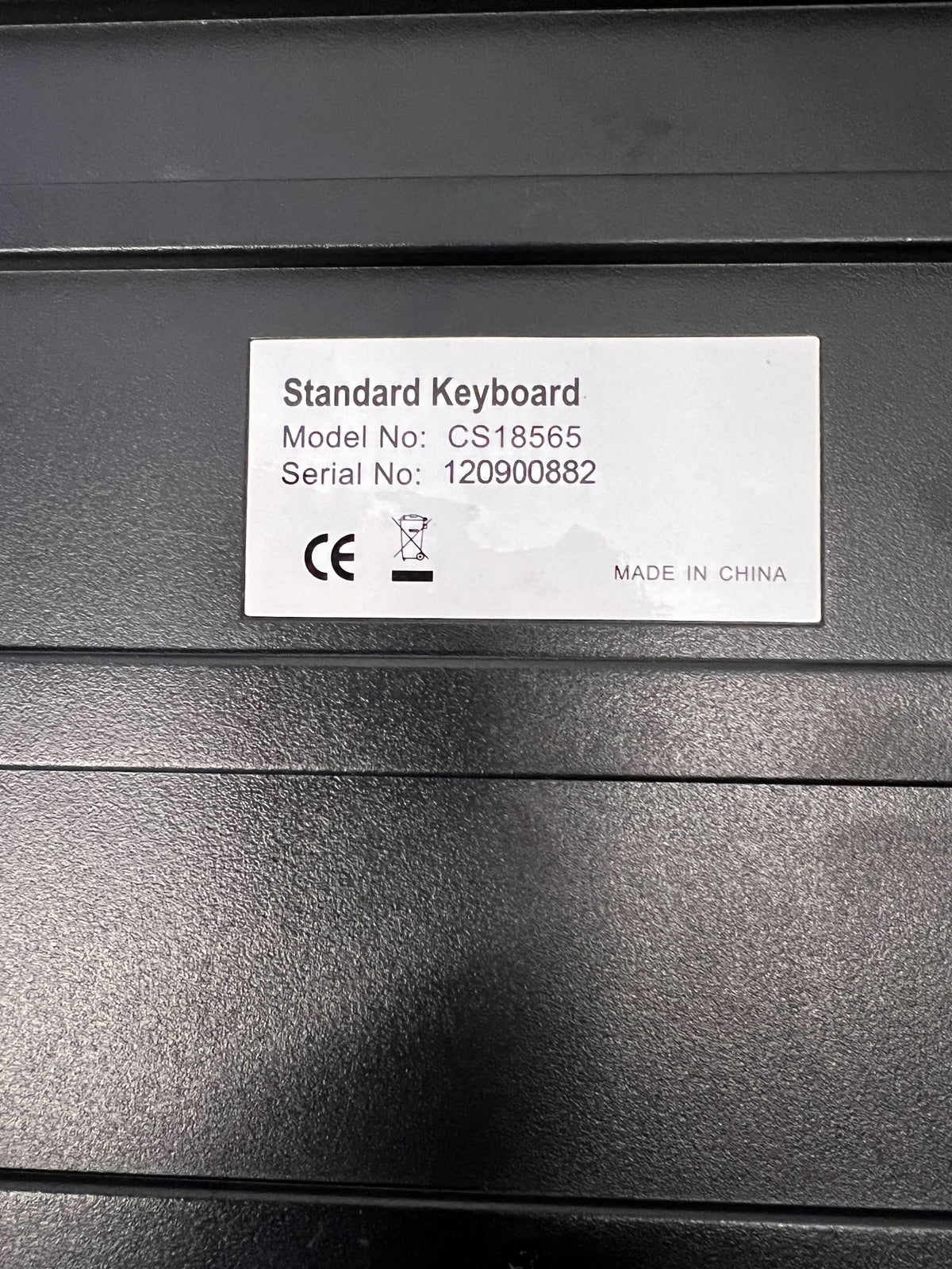 Compact Black Wired Keyboard - Reliable Performance for Home or Office - 2ndhandwarehouse.com