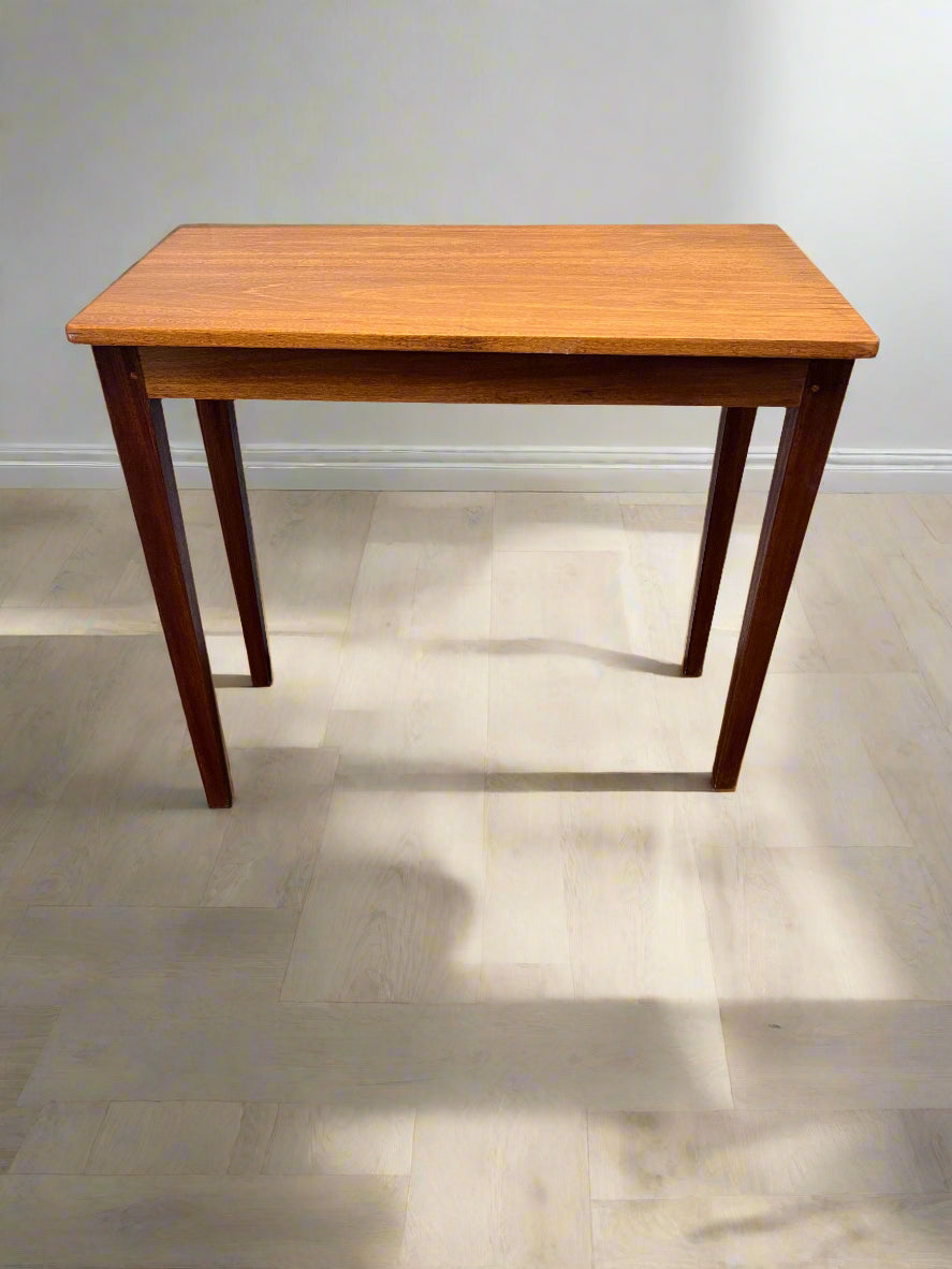 Mid-Century Mahogany Side Table - Excellent Condition