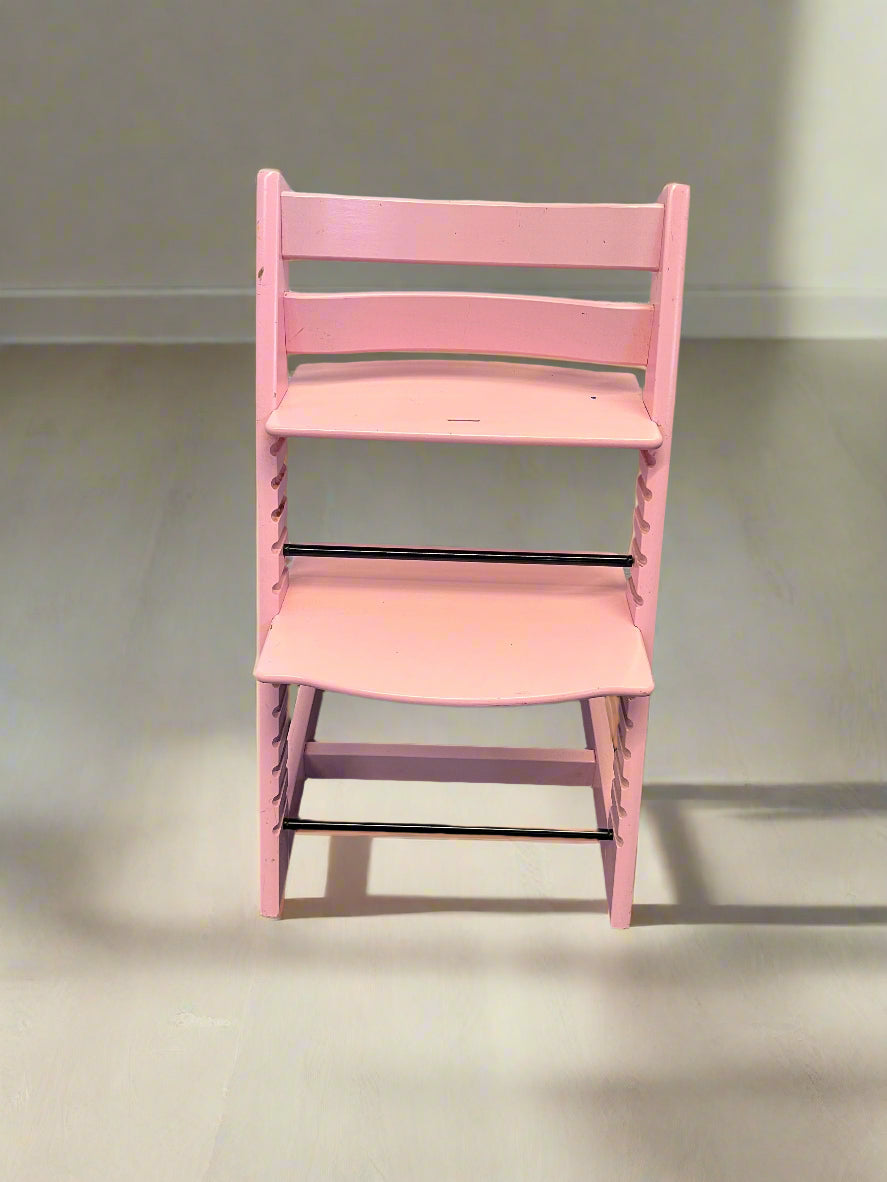 Chic Pink Adjustable Kids Chair & Desk Combo