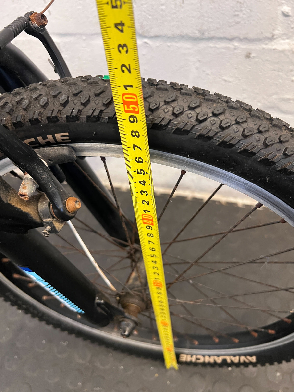 Blue Avalanche Mountain Bike - Youth Size with Minor Scratches