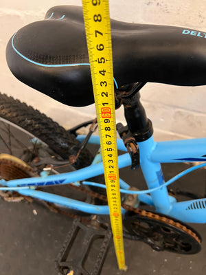 Blue Avalanche Mountain Bike - Youth Size with Minor Scratches