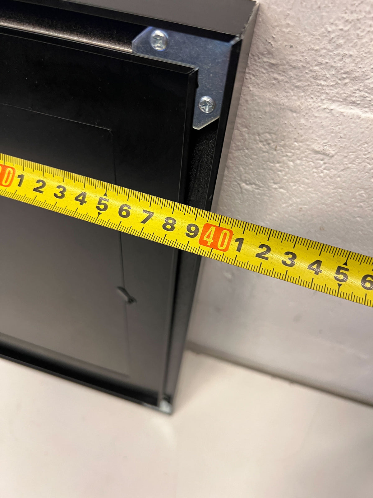 Framed Art Print of Package Hand-Off - Modern Style, Black Frame - 2ndhandwarehouse.com