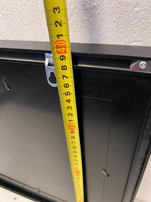 Framed Art Print of Package Hand-Off - Modern Style, Black Frame - 2ndhandwarehouse.com