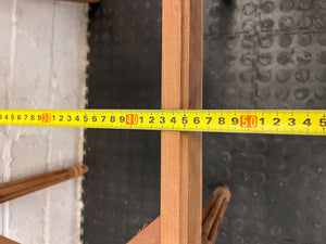 Vintage Wooden Dining Chair Frame – Elegant Carved Design, Minor Damage - 2ndhandwarehouse.com