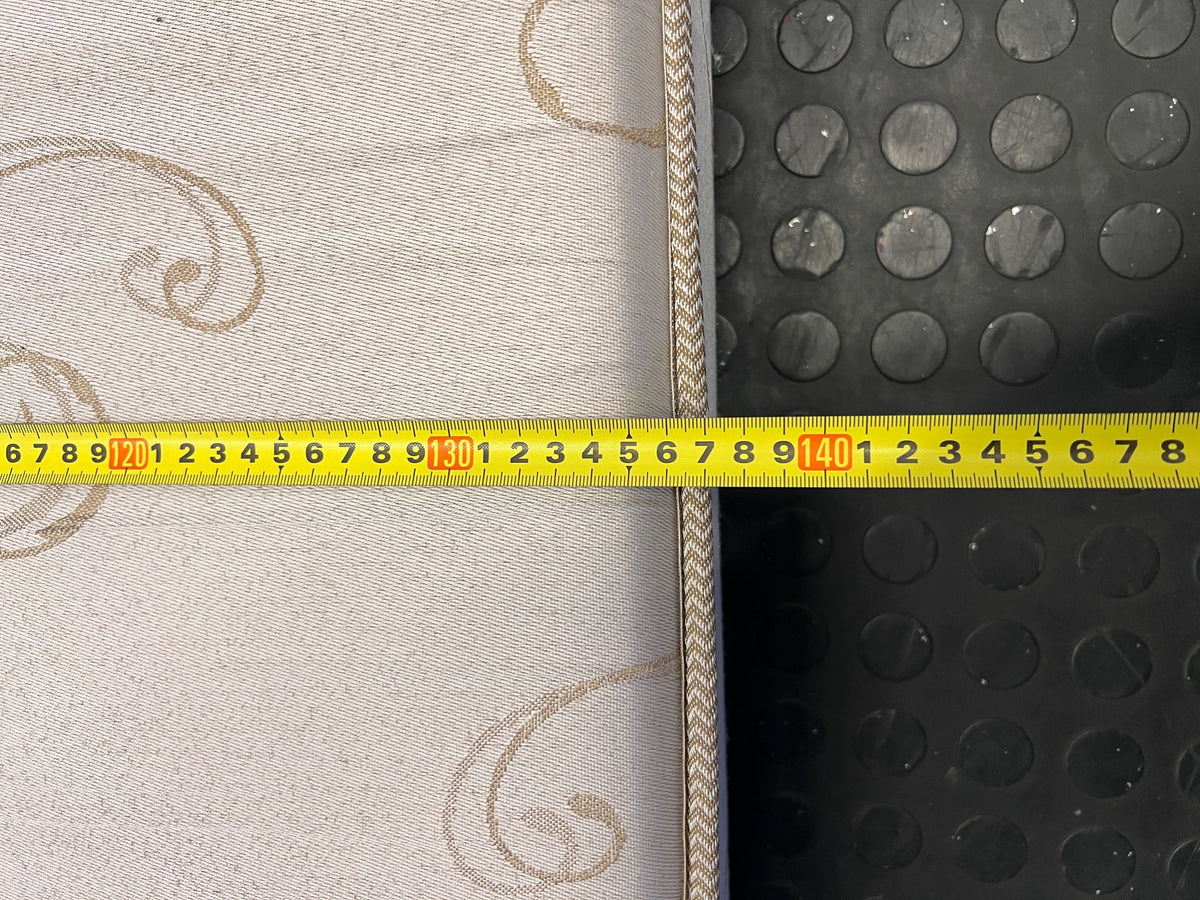 Double Foam Mattress with Decorative Swirl Pattern – Slight wear