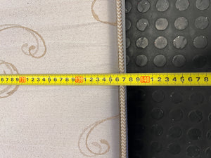 Double Foam Mattress with Decorative Swirl Pattern – Slight wear