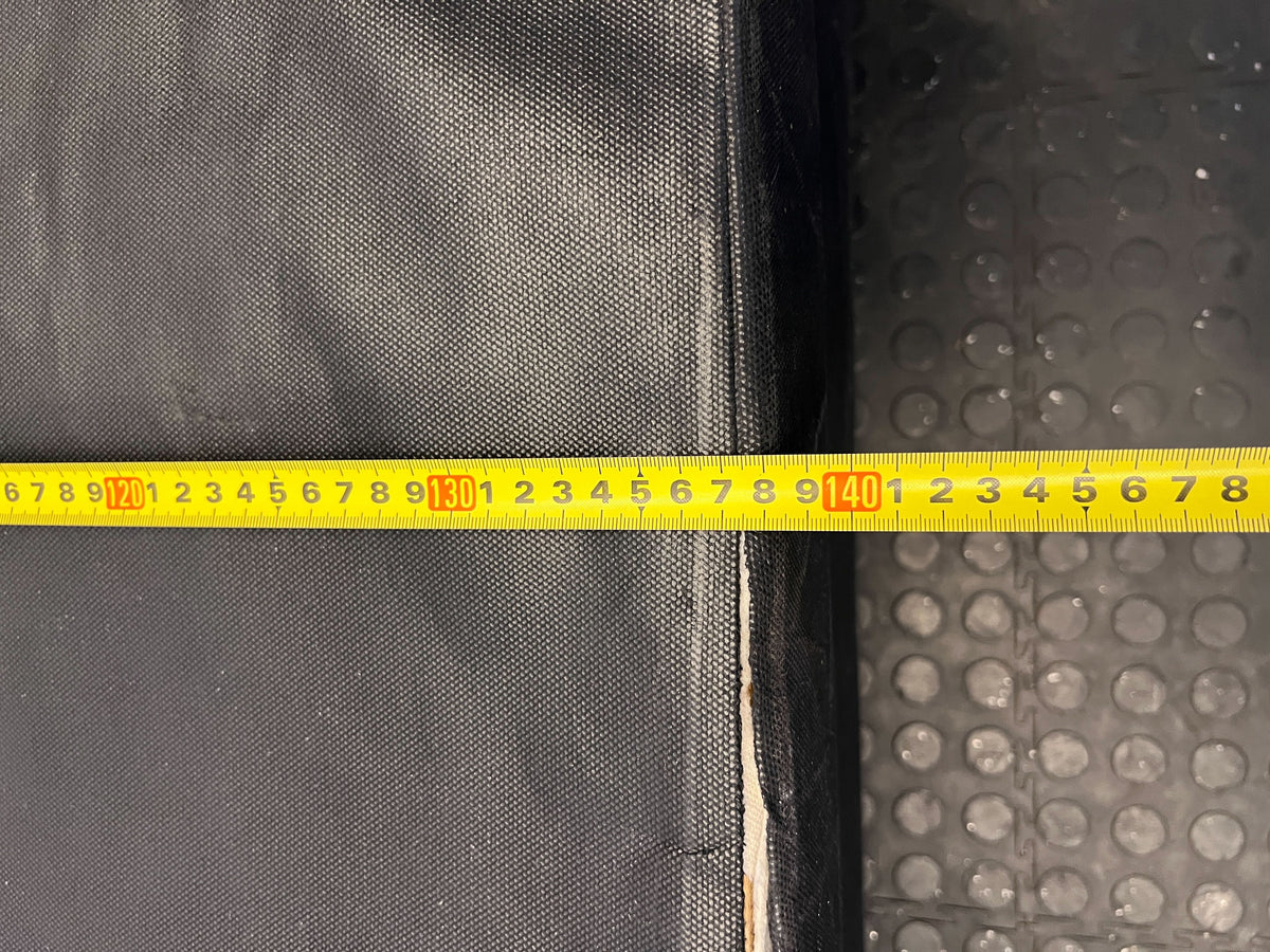 Stylish Black Double Bed Base – Minor Wear