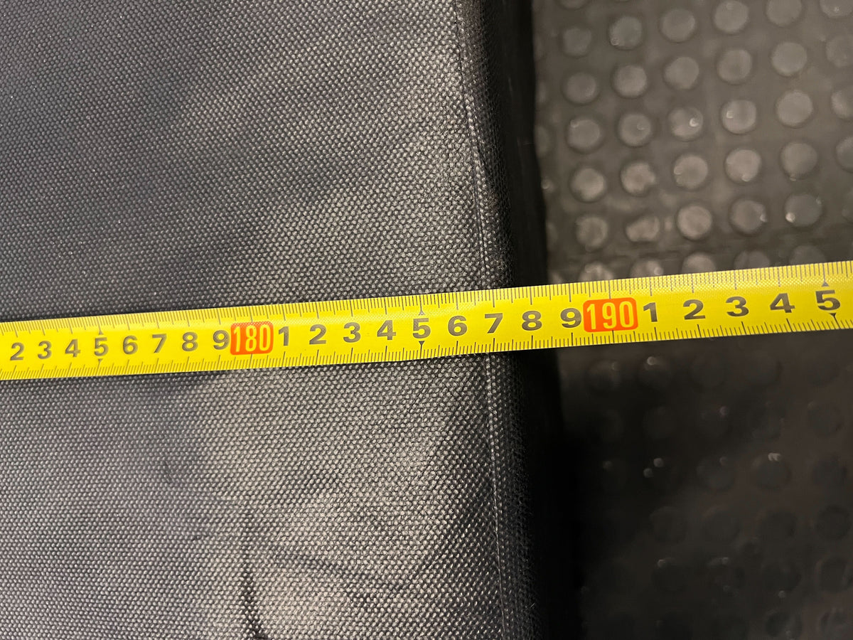 Stylish Black Double Bed Base – Minor Wear