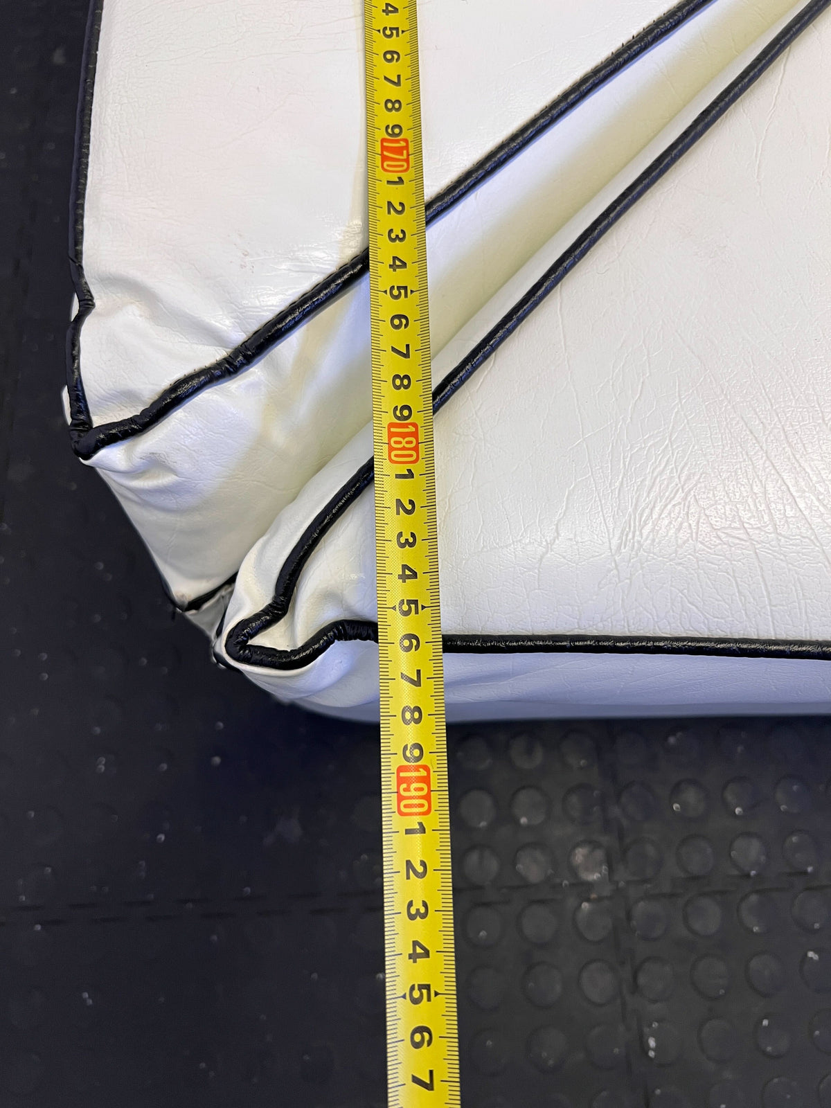 Stylish White Leather Lounge Seat with Unique Design