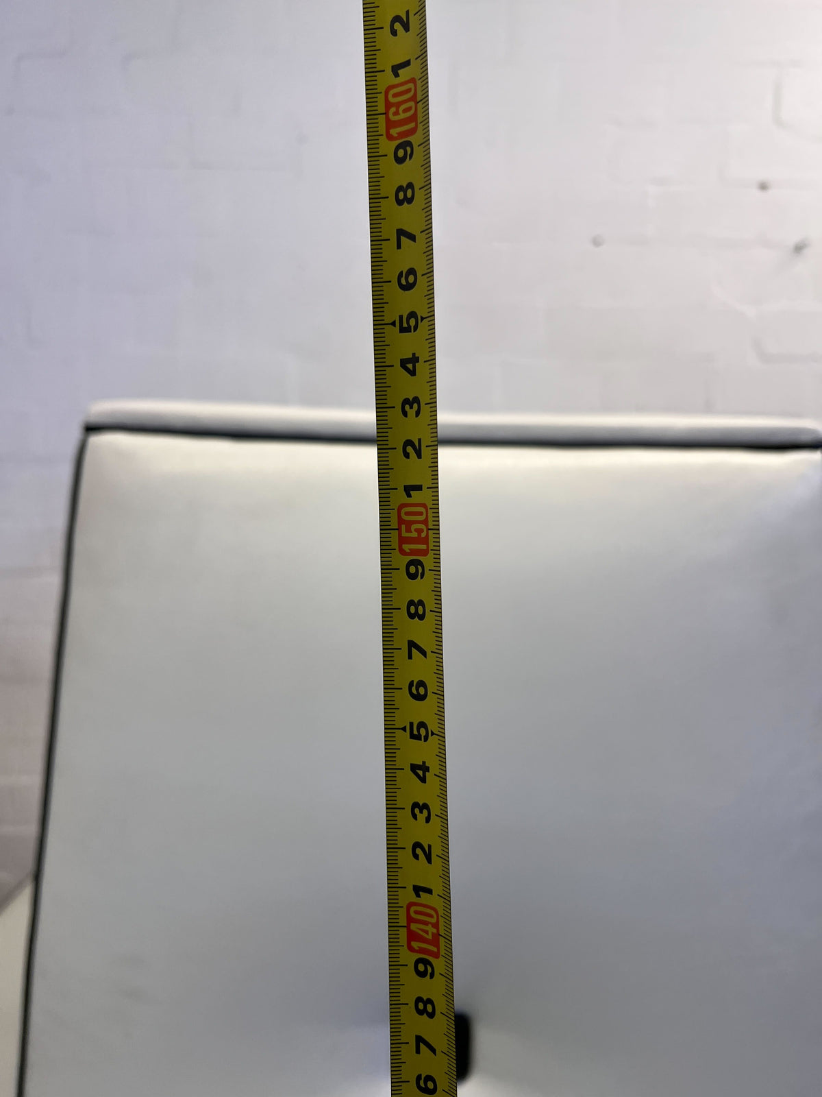 Stylish White Leather Lounge Seat with Unique Design