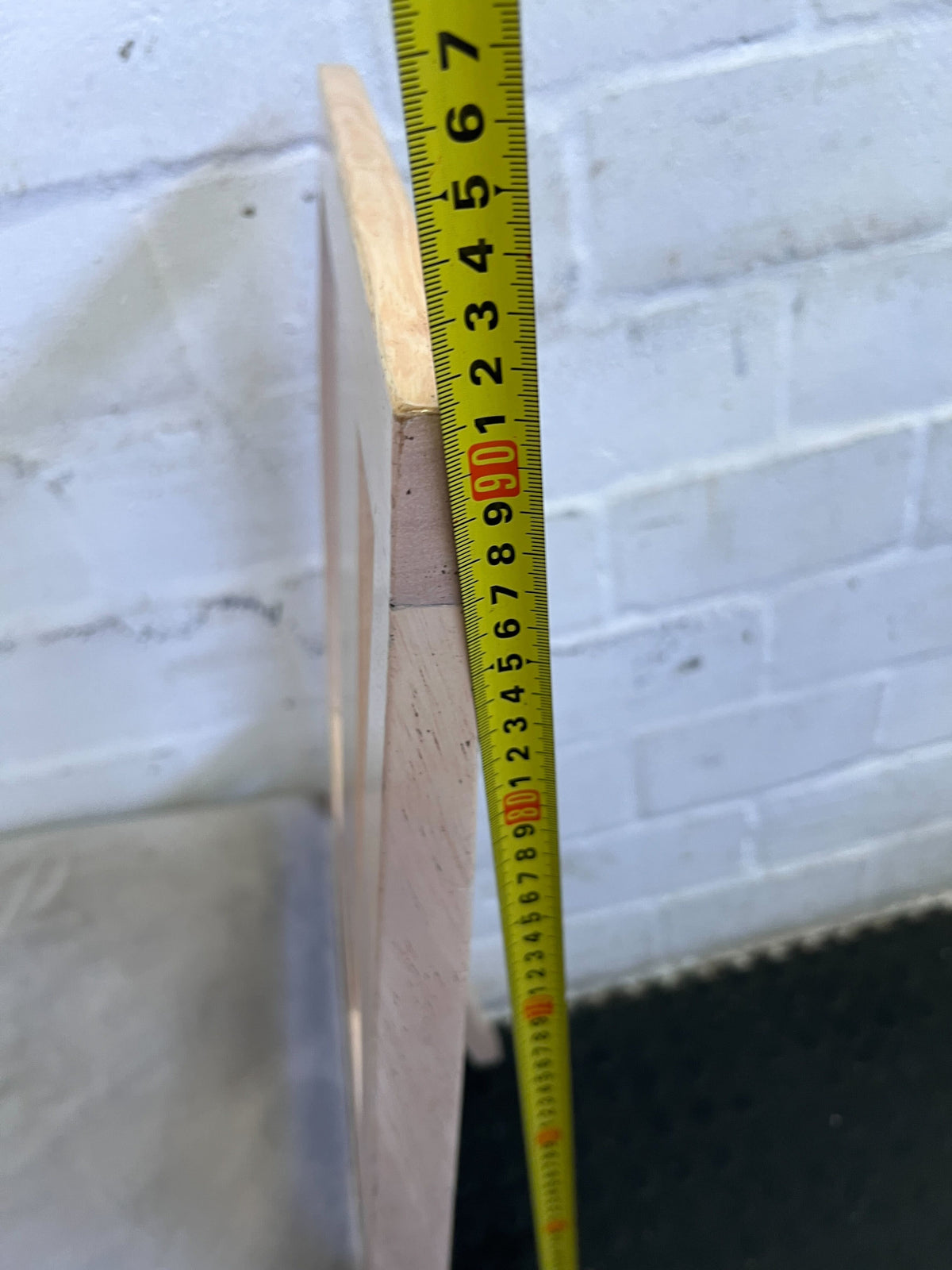 Modern Beige Upholstered Dining Chair with Light Wooden Frame