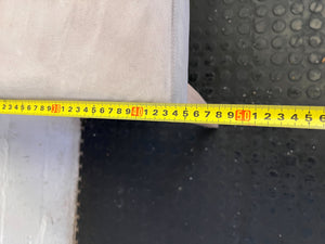 Modern Beige Upholstered Dining Chair with Light Wooden Frame