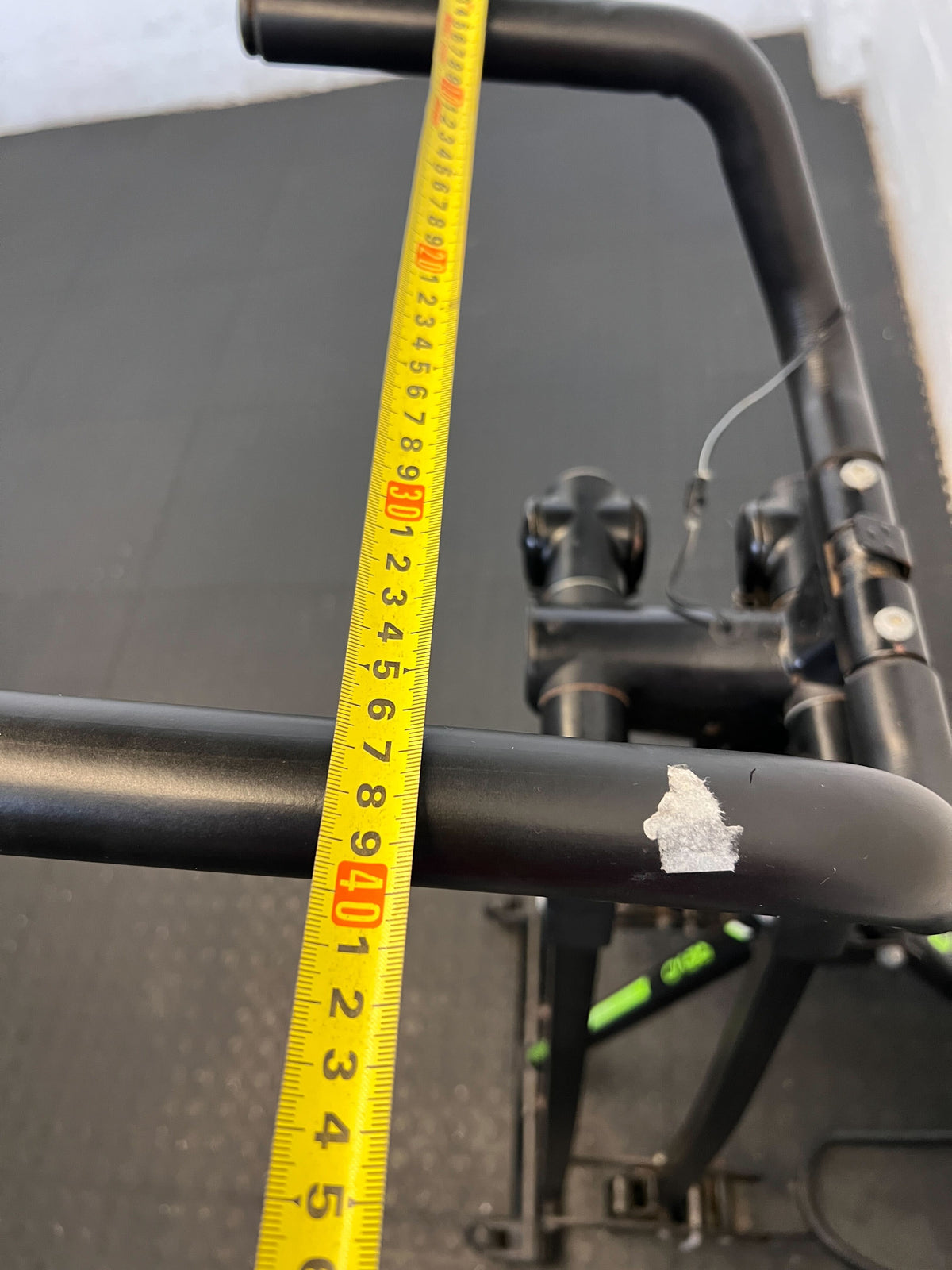 Compact Black Exercise Stepper with Handlebars - Great Condition