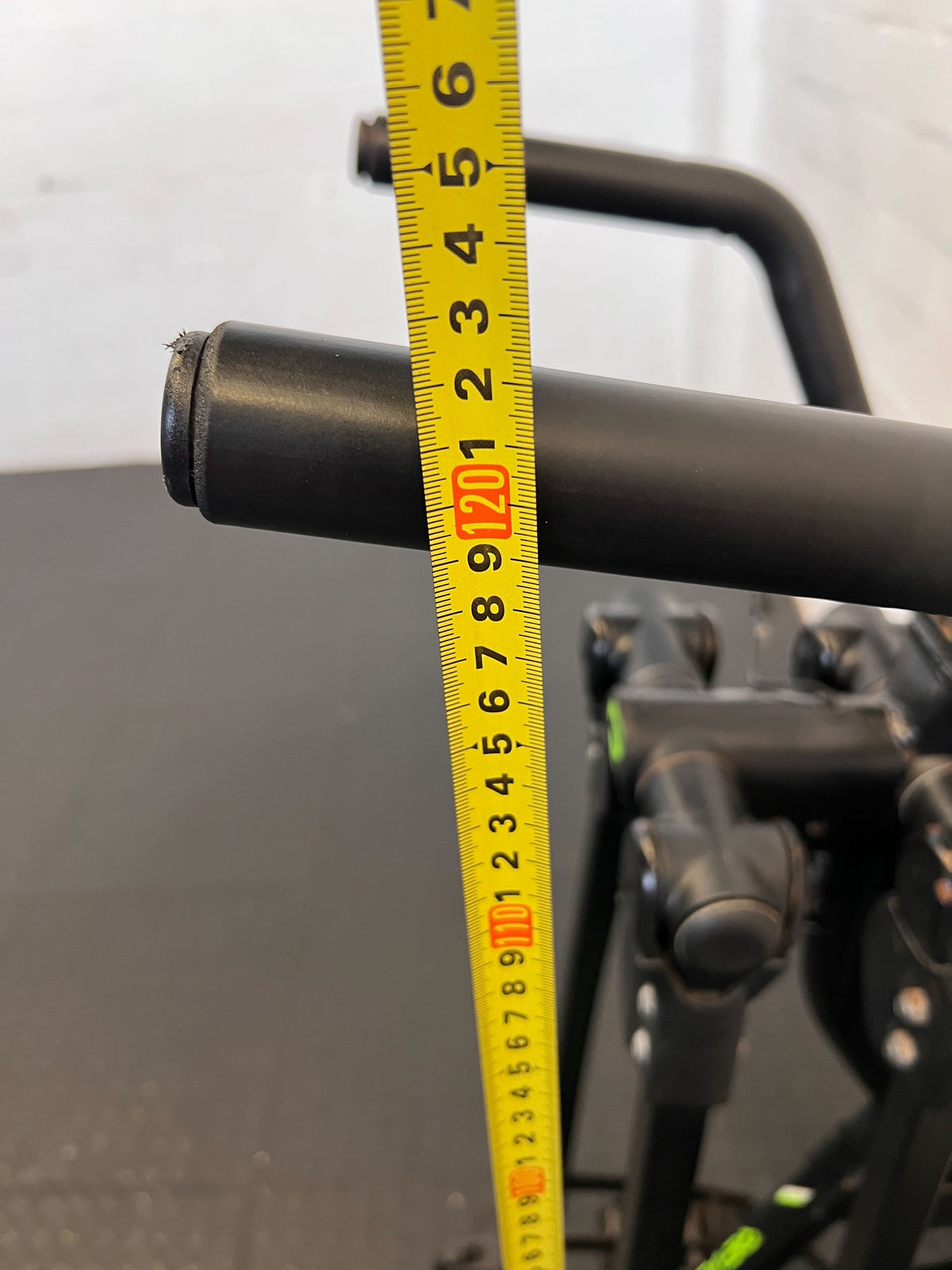 Compact Black Exercise Stepper with Handlebars - Great Condition