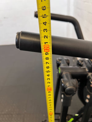 Compact Black Exercise Stepper with Handlebars - Great Condition