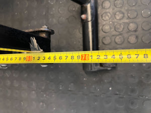 Compact Black Exercise Stepper with Handlebars - Great Condition