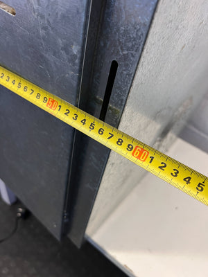 Defy Slimline Black Electric Stove - Only The Oven Works