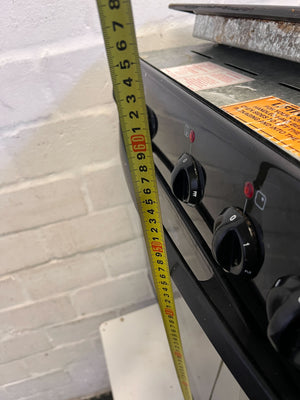 Defy Slimline Black Electric Stove - Only The Oven Works