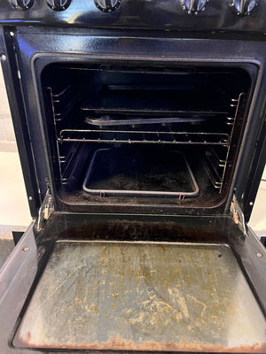 Defy Slimline Black Electric Stove - Only The Oven Works