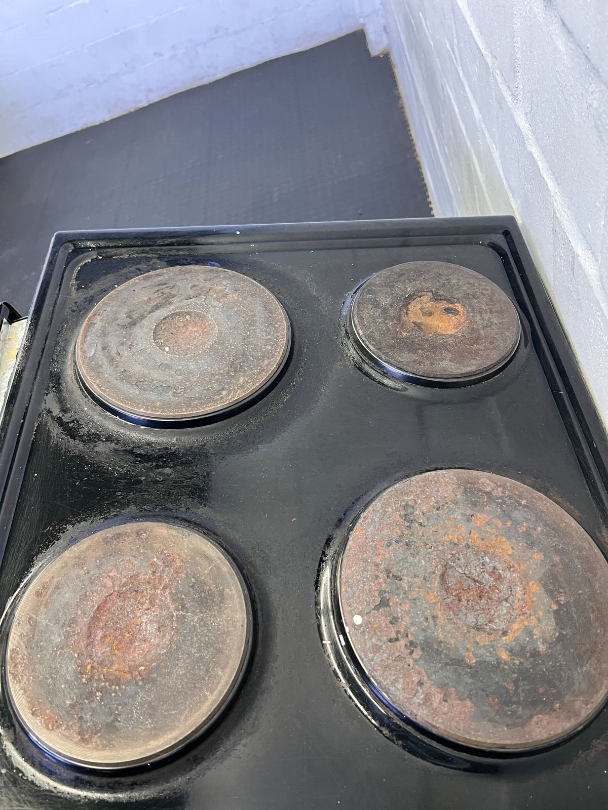 Defy Slimline Black Electric Stove - Only The Oven Works