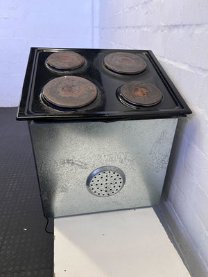 Defy Slimline Black Electric Stove - Only The Oven Works