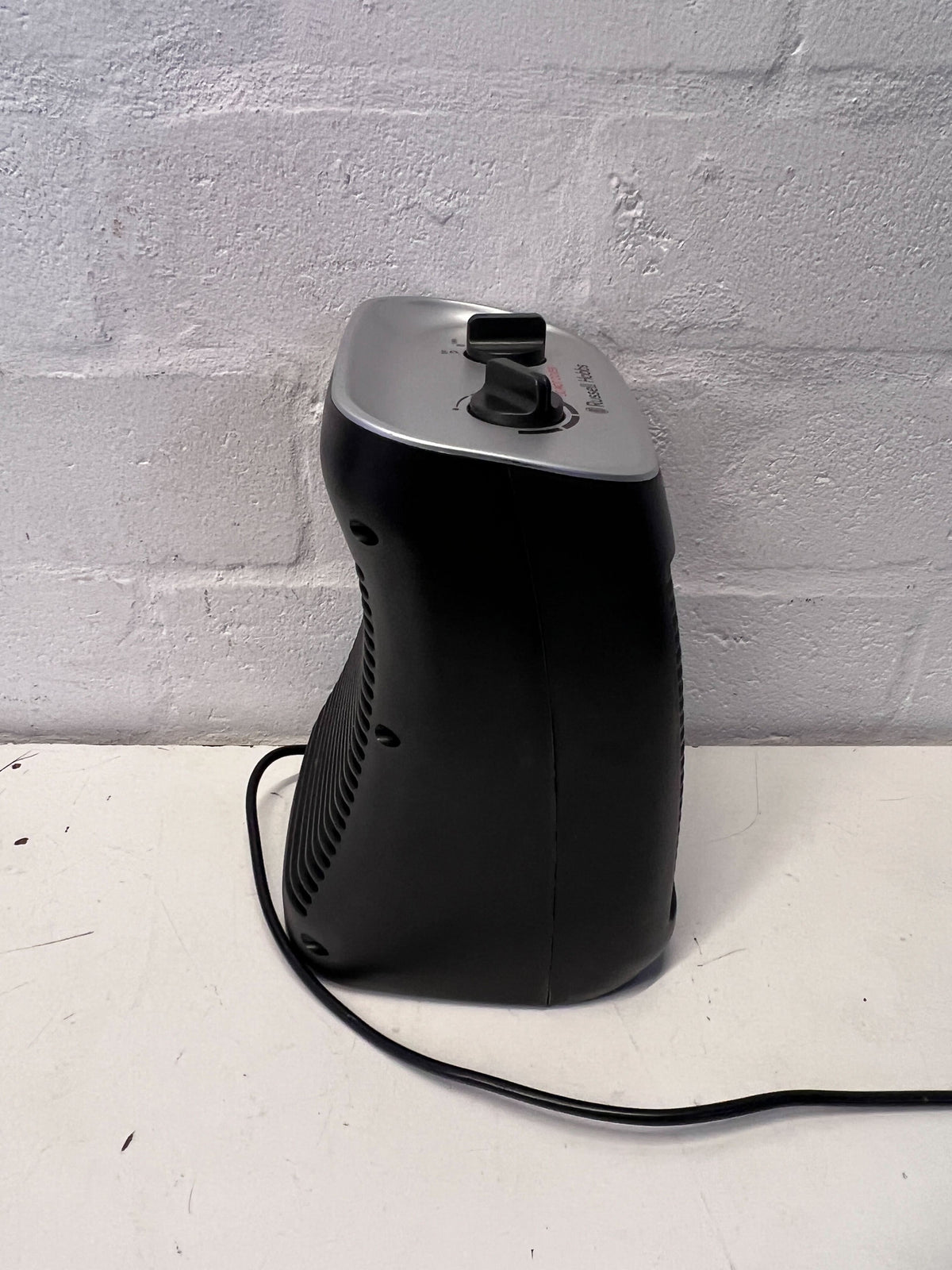 Compact Russell Hobbs Black Portable Fan-Heater – Great Condition!