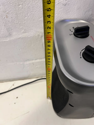 Compact Russell Hobbs Black Portable Fan-Heater – Great Condition!