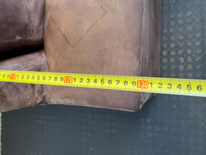 Stylish Brown Chaise Lounge - Ultimate Relaxation Piece - Minor Wear - REDUCED