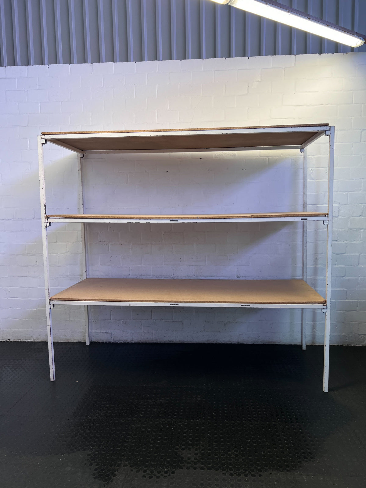 Versatile 3-Tier Industrial Shelving Unit