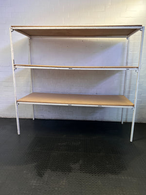 Versatile 3-Tier Industrial Shelving Unit