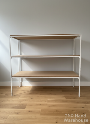 Versatile 3-Tier Industrial Shelving Unit
