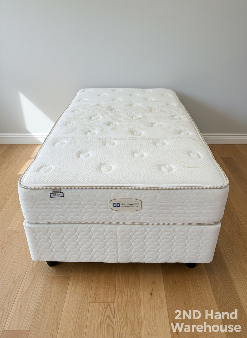 Sealy Posturepedic Capello Medium 3/4 Mattress & Base Set